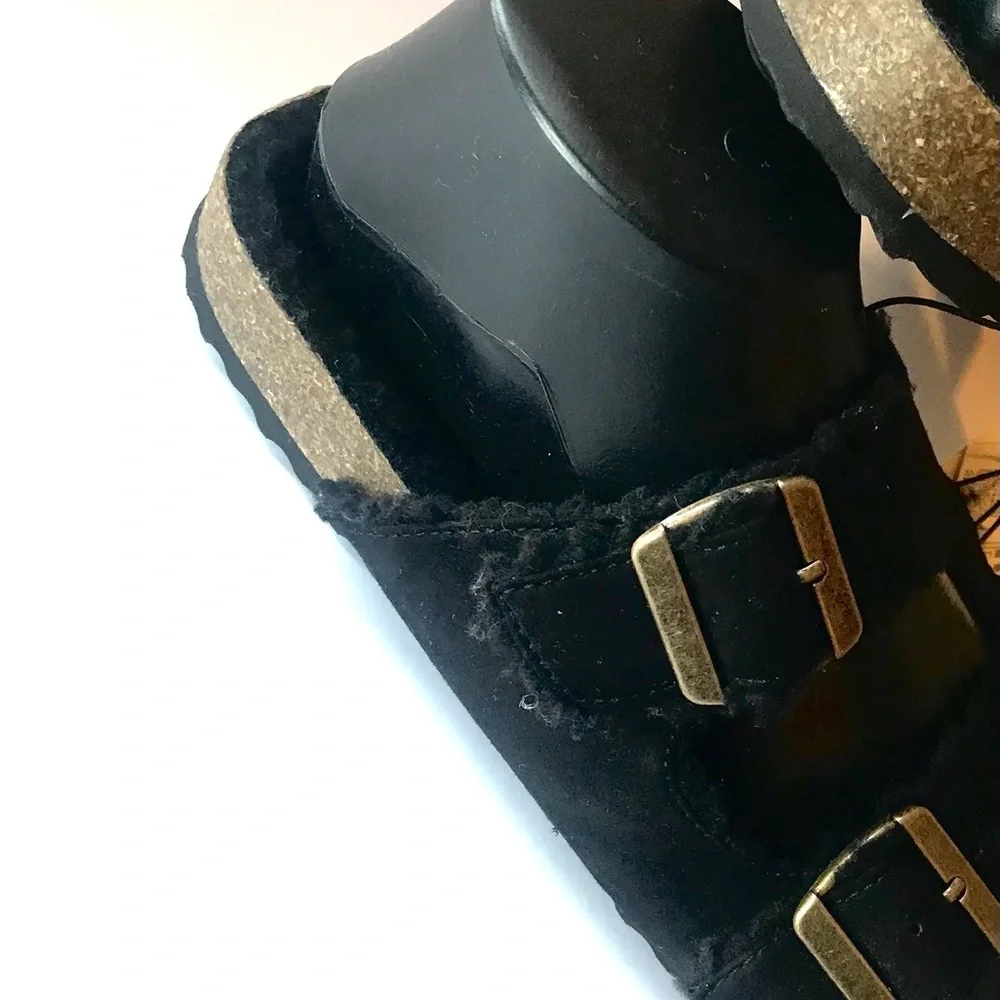GAP Black Women's Sz 8 Clog / Mules | Buckle Slid-Slip On NWT